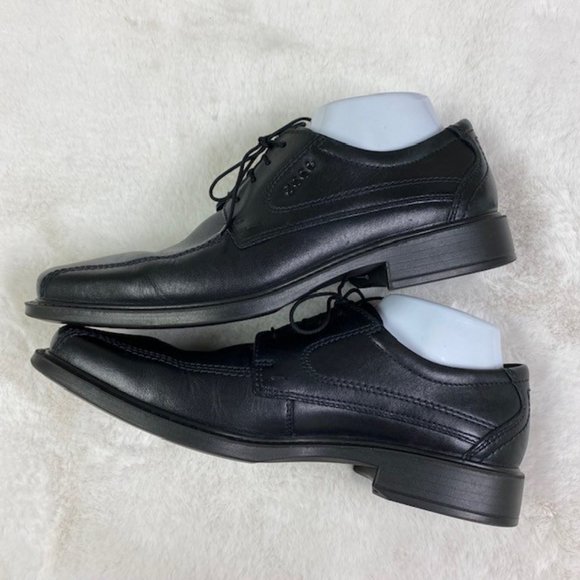 Ecco New Jersey Bike Toe Lace Up Leather‎ Oxfords, size 7